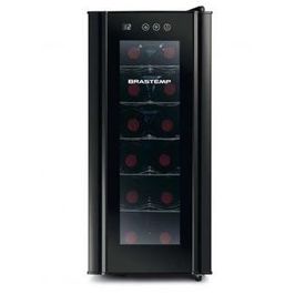 Adega Climatizada Brastemp Display Touch 12 Garrafas BZC12 | Preto (110 V)