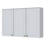Armário de Cozinha Americana 3 Portas 120cm Henn