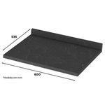 Tampo em MDF Connect 60cm Henn
