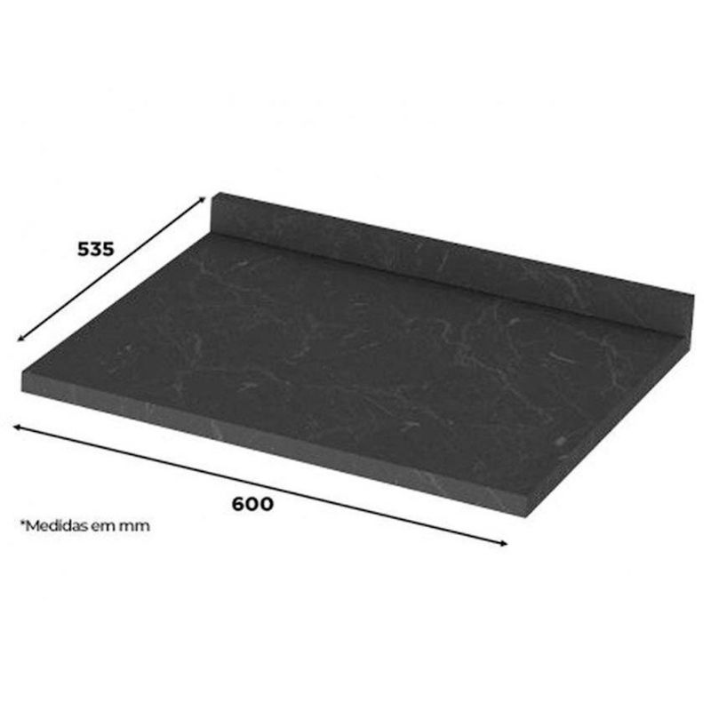 Tampo em MDF Connect 60cm Henn