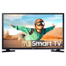 Smart TV 32" HD Samsung Tizen UN32T4300AGXZD HDR | Preto (Bivolt)