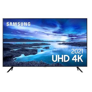Smart TV Samsung 75" UN75AU7700GXZD UHD 4K com Wi-fi, Bluetooth