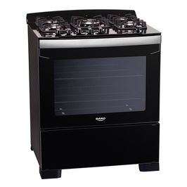 Fogão Dako Diplomata 5 Bocas Com Forno 100L | Preto (Bivolt)