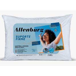 Travesseiro Altenburg Suporte Firme 100% Poliéster | Branco (S/V)