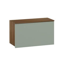 Armário de cozinha Luciane 1 porta básico | Avela/Verde Jade (S/V)