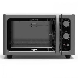 Forno Elétrico de Bancada Dako Supreme 44 Litros com Função Grill | Titanium (127 V)