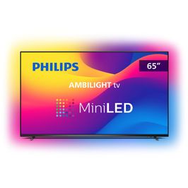 Smart TV 65" Ambilight UHD 4K Philips 65PML9507/78 Mini Led Android | Cinza (Bivolt)