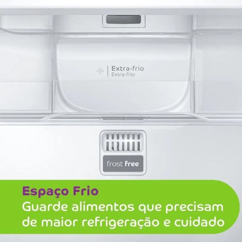 Geladeira Consul Frost Free Inox 386 L Duplex CRM44AKBNA