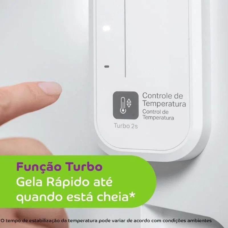 Geladeira Consul Frost Free Inox 386 L Duplex CRM44AKBNA