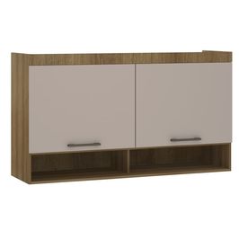 Módulo Ponte Casal Eucamoveis 145cm 2 Portas | Avela/Cinammon (S/V)