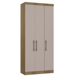 Módulo Guarda Roupa Eucamoveis Paris 3 Portas 2Gavetas | Avela/Cinammon (S/V)