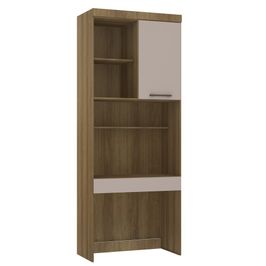 Bancada De Estudo Eucamoveis Paris 1 Porta 1 Gaveta | Avela/Cinammon (S/V)