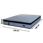 Colchão Casal Bem MM One Face EPS Espuma D45 138 X 188 cm Hellen