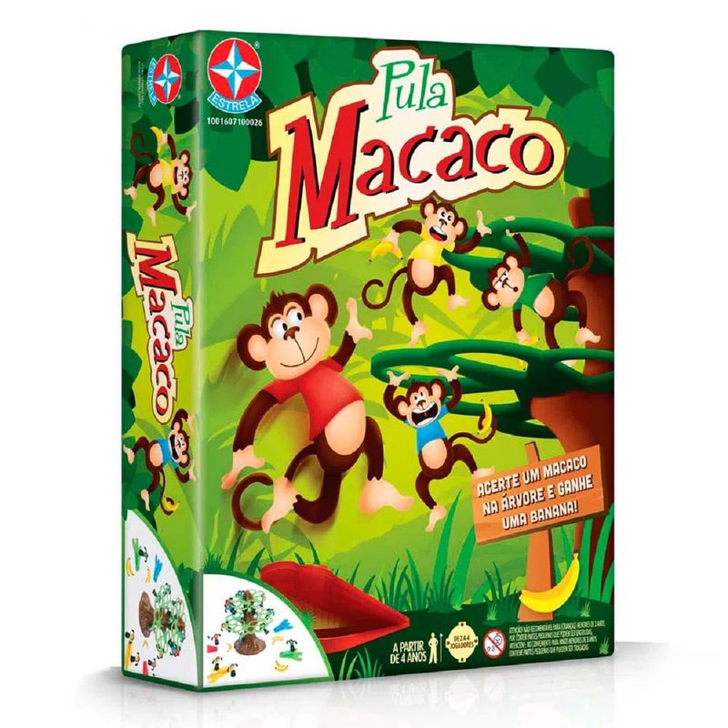 Jogo pula macaco - ESTRELA - lojasmel