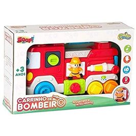 Carrinho De Bombeiro Som E Luz Zoop Toys Zp00184