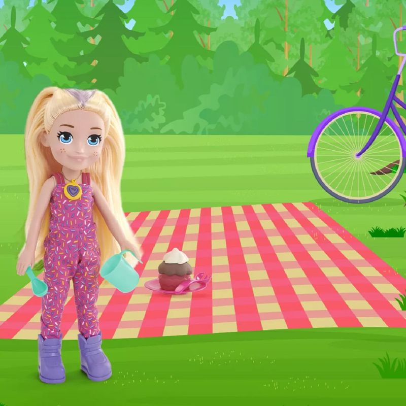 Brinquedo Polly Picnic Boneca Com Acessórios - Polly Pocket