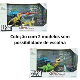 Dino World Great Collection 2 Modelos Candide 1102