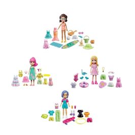 Super Kit De Moda Aquático Polly Pocket Gxv25
