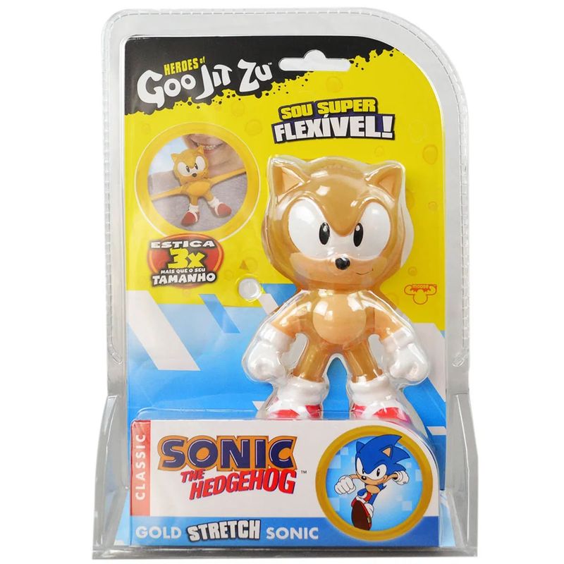 Boneco Heróis Goo Jit Zu Estica Sonic Clássico Marvel - Lojas MM