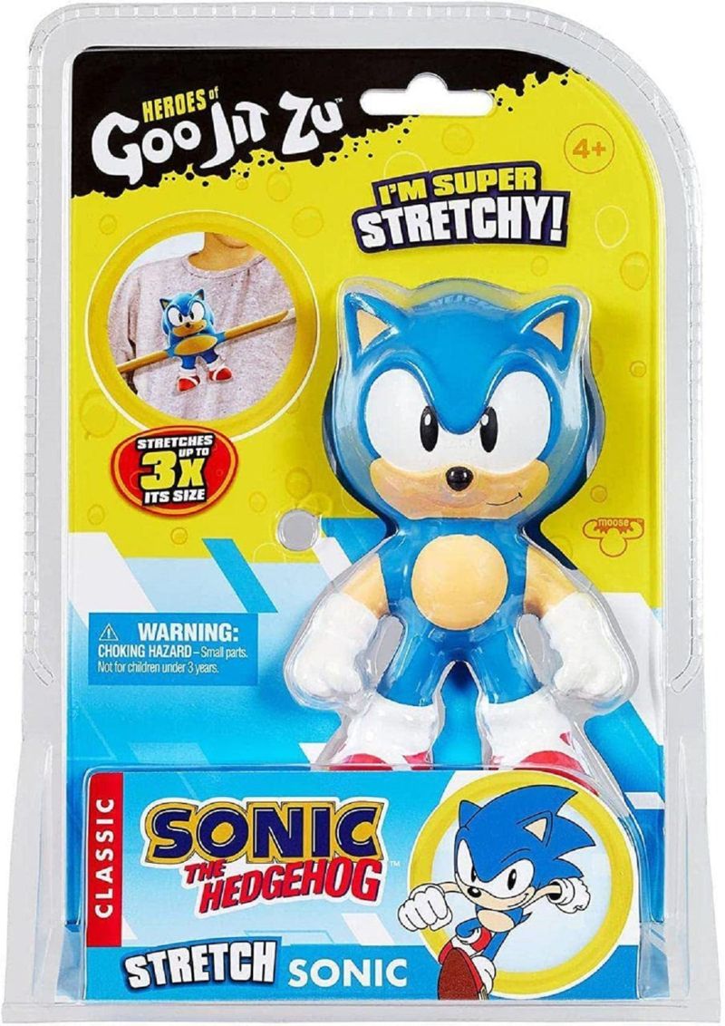 Boneco Heróis Goo Jit Zu Estica Sonic Clássico Marvel - Lojas MM