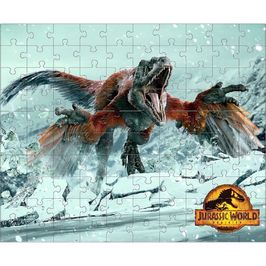 Quebra Cabeça Pyroraptor 100 Peças Jurassic World 2083