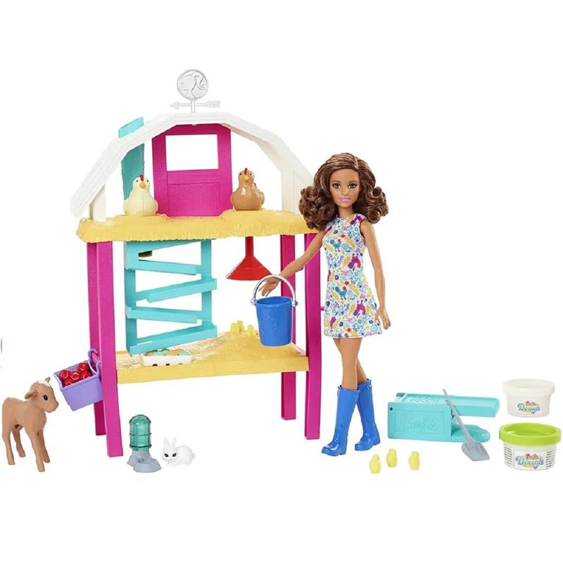 Barbie Playset Diversão na Fazenda Barbie - Lojas MM