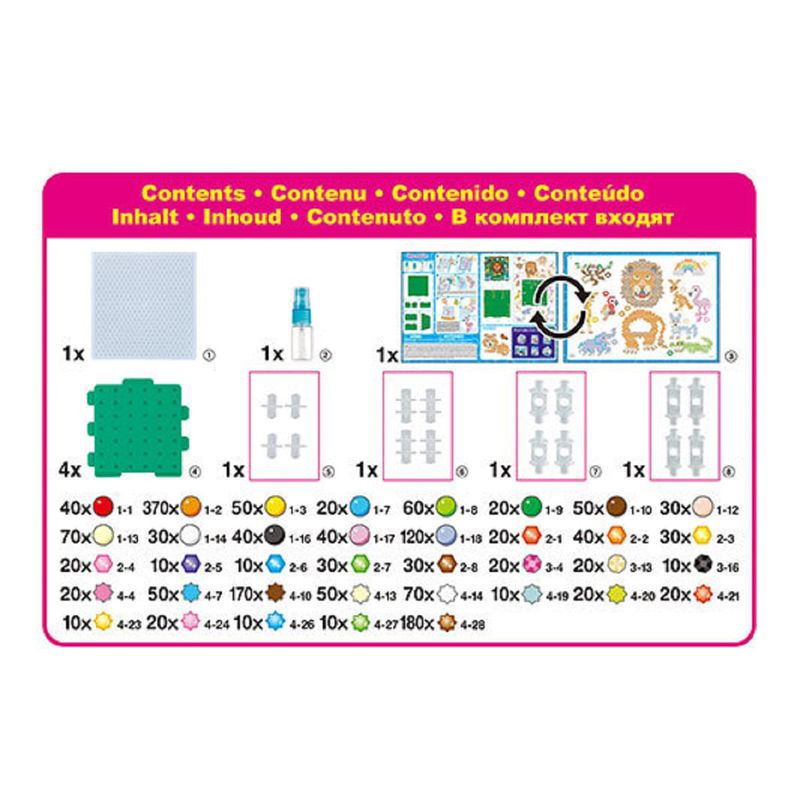 Aquabeads Conjunto Wild Safari Super Mario 31968