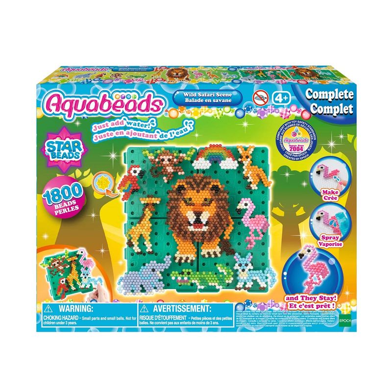 Aquabeads Conjunto Wild Safari Super Mario 31968