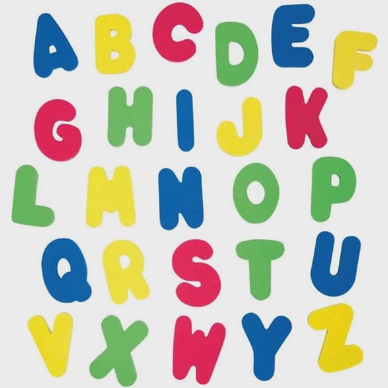 Brinquedo De Banho Letras E Numeros Buba 10738