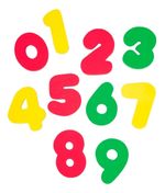 Brinquedo De Banho Letras E Numeros Buba 10738
