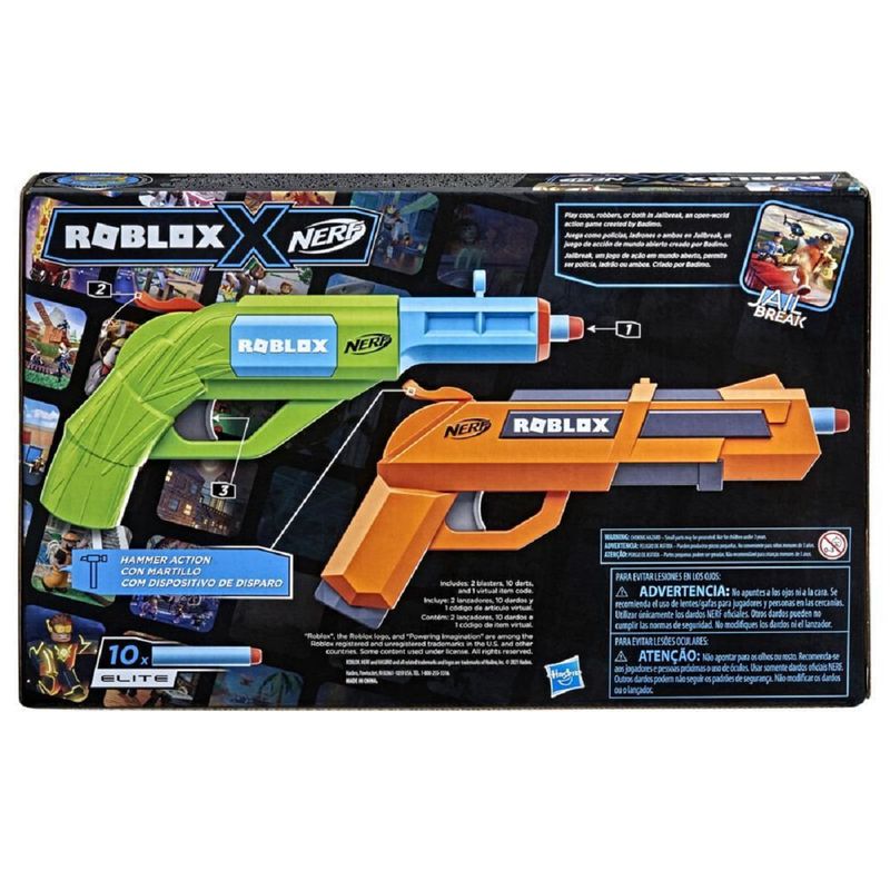 Nerf Roblox Jailbreak Armory Nerf - Lojas MM