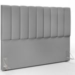 Cabeceira Cama Box Casal Queen 160 cm Dália W01 Facto Cinza - Lyam Decor