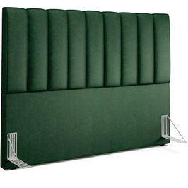 Cabeceira Cama Box Casal Queen 160 cm Dália W01 Facto Verde Musgo - Lyam Decor