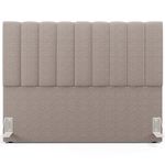 Cabeceira Cama Box Casal King 195 cm Dália W01 Bouclê Bege - Lyam Decor