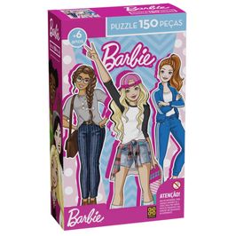 Quebra Cabeça Barbie 150 Peças Grow 04173