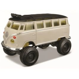 Miniatura Carro 4X4 Rebels Fresh Metal Vw Van Samba Creme Maisto 25205