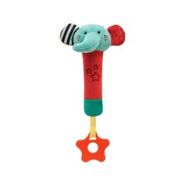 Mordedor Com Buzininha Happy Zoo Elefante Buba 09842