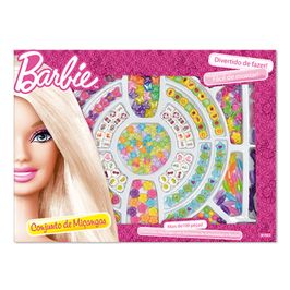 Conjunto De Miçangas 100 Peças Barbie Fun F0015-2