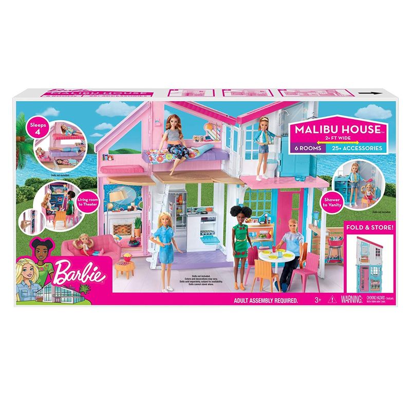 Barbie Mini Playset com Pets - Bumerang Brinquedos