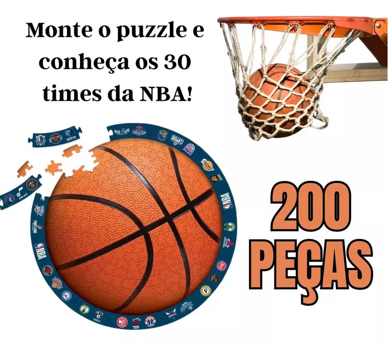 ELKA - QUEBRA CABEÇA PUZZLE PLAY NBA 500 PEÇAS