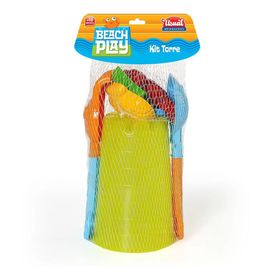 Kit De Praia Torre Beach Play Verde Usual Plastic 430