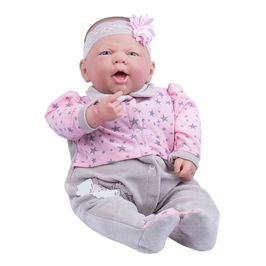 Boneca Ninos Reborn Com Boca Aberta Cotiplas 2211