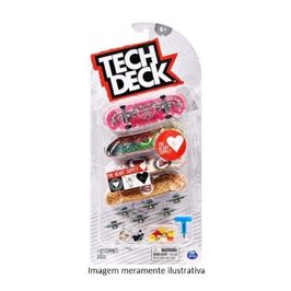 Tech Deck Skate De Dedo Ultra Dlx Pack Com 4 Sunny 002891