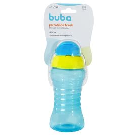 Garrafinha Com Canudo Fresh Azul Buba 5819