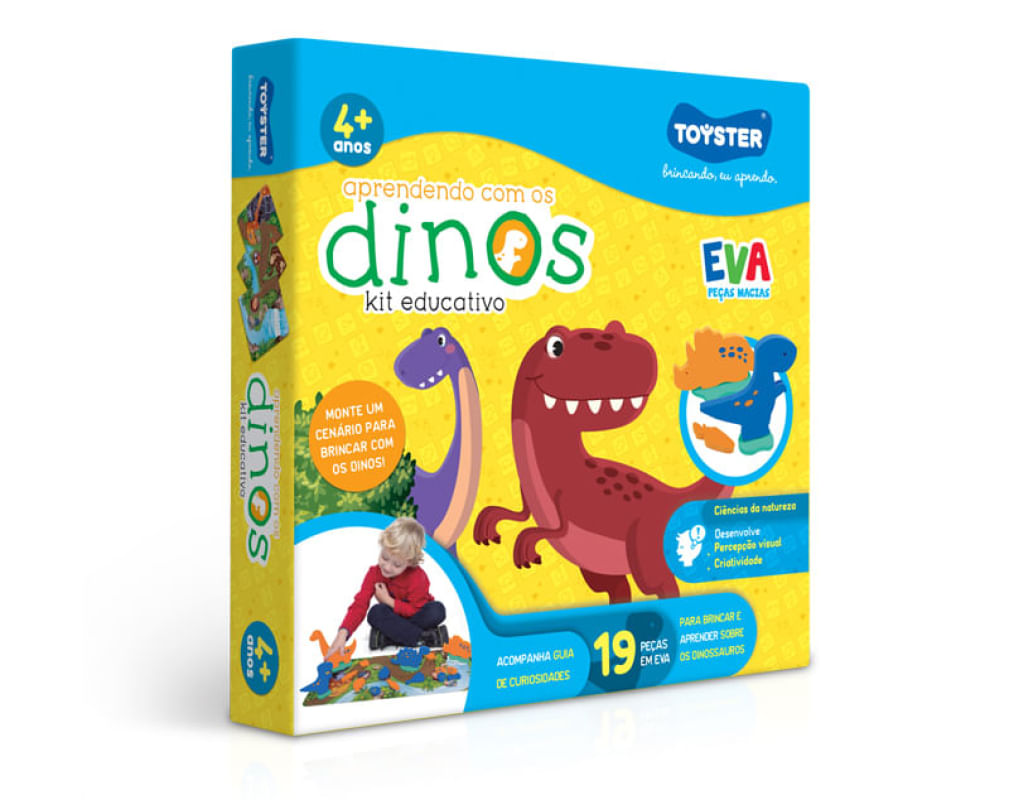 Maleta Educativa Com Letras e Números Play e Learn Multikids