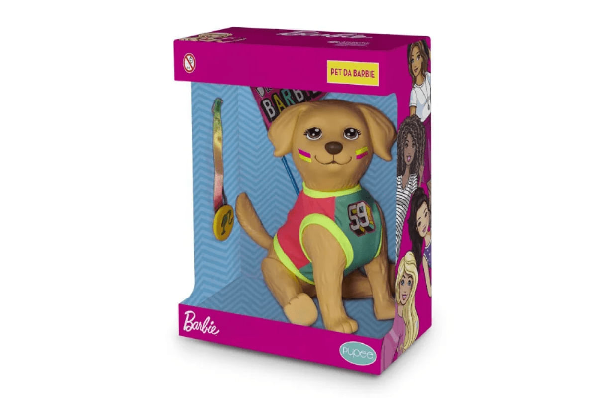 Pet da Barbie Taffy Esportista Pupee Lojas MM