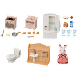 Conjunto Primeiros Móveis Divertidos Sylvanian Families 5449