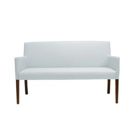 Poltrona 2 Lugares Liverpool PU Sintético Branco G15 - Gran Belo
