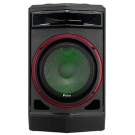 Caixa Acústica Philco PCX7100 Flash Lights Ex Bass 750W | Preto (Bivolt)