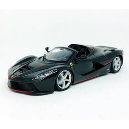 Miniatura Ferrari Die-Cast Vehicle 1/43 Race e Play Laferrari Preto Bburago 36001
